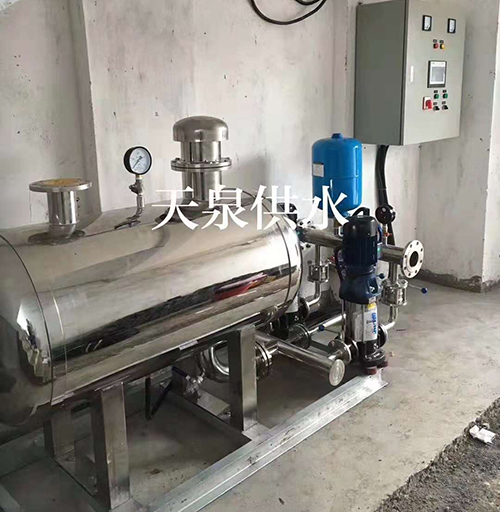 清遠智慧谷與我司合作管網疊壓供水設備一套