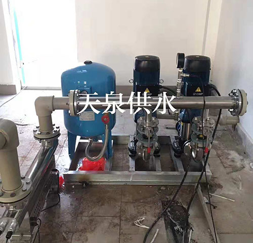 廣東大亞灣中石化基地恒壓供水設備簽約合作