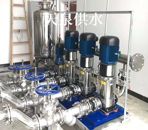 中山翠亨新區二次供水設備簽約成功