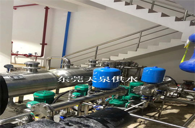 惠州市市政泵站項目無負壓供水設備簽約合作